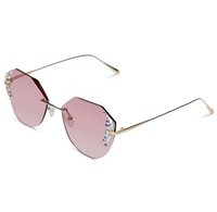 Occhiali da sole Jimmy Crystal New York Donna GLT9008ORO   57 - GLT9008ORO   57